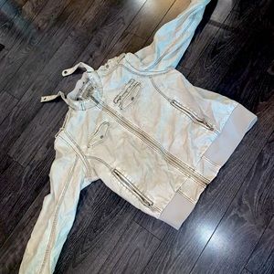 Men’s Guess Large Leather Jacket